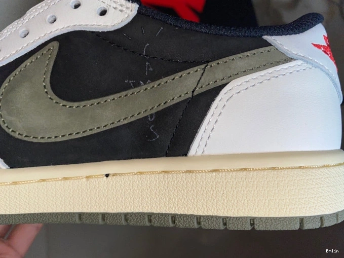 Bmlin Air Olive x OG Travis 1 DZ4137-106 Low WMNS Jordan Scott 0718
